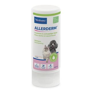 VIRBAC Allerderm szampon dla suchej i łuszczącej się skóry psów i kotów 250 ml