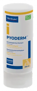 VIRBAC pyoderm 250ml szampon pies kot - przeciwbakteryjny, przeciwgrzybiczy