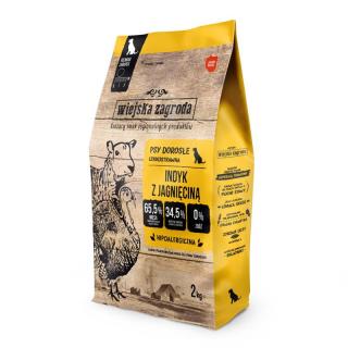 WIEJSKA ZAGRODA Indyk z jagnięciną M 2kg karma sucha dla psów dorosłych