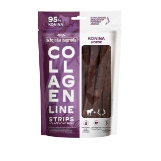 WIEJSKA ZAGRODA Kolagenowe ciasteczka Konina 90g przysmak dla psa