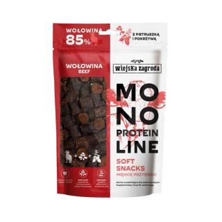 Wiejska Zagroda Monoproteinowy Soft snacks Wołowina 115g przysmak dla psa