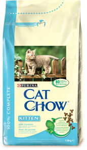 Purina Cat Chow Kitten 1,5kg - dla młodych kociąt