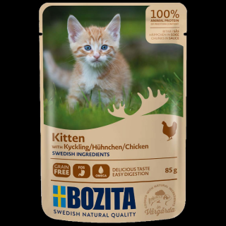 Bozita Kitten - Kawałki w Sosie z Kurczakiem - 85g