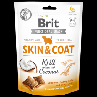 Brit Care Dog Functional Snack Skin  Coat Krill - 150g