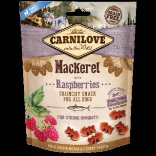 Carnilove Crunchy Snack Mackerel  Raspberries - 200g