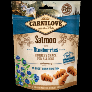 Carnilove Crunchy Snack Salmon  Blueberries - 200g