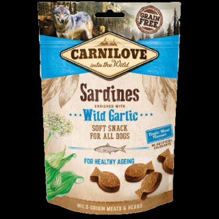 Carnilove Semi Moist Snack Sardines  Wild Garlic - 200g