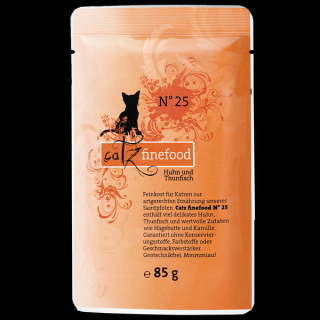 Catz Finefood N°25 z kurczakiem i tuńczykiem - 85g