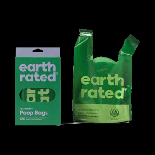 Earth Rated Poop Bags - reklamówki lawendowe, 120 sztuk