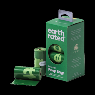 Earth Rated Poop Bags - woreczki, zapach lawendy, 120szt.