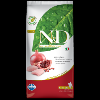 Farmina Cat ND Prime Chicken  Pomegranate Kitten - 10kg