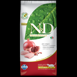 Farmina Cat ND Prime Chicken  Pomegranate Neutered - 1,5kg