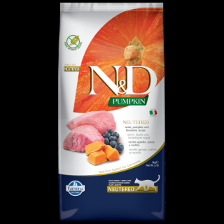 Farmina Cat ND Pumpkin Lamb  Blueberry Neutered - 5kg