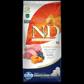 Farmina Dog ND Pumpkin Lamb  Blueberry Puppy Medium/Maxi - 2,5kg