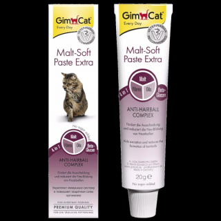 GimCat Malt-Soft Extra - Pasta Odkłaczjąca dla Kota - 100g