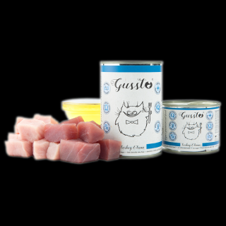 Gussto Fresh Turkey  Tuna - indyk z tuńczykiem - 200g