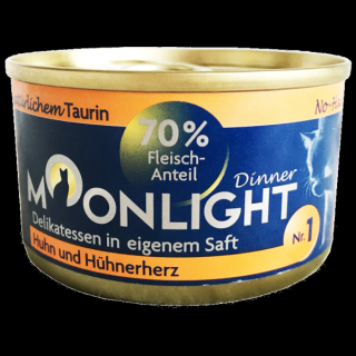 Moonlight Dinner N°1 - kurczak i serca kurczaka - 80g