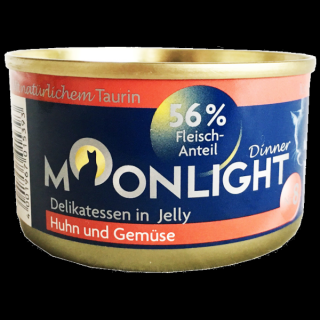 Moonlight Dinner N°8 - kurczak i warzywa w galarecie - 80g