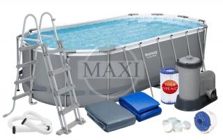 11w1 BASEN OGRODOWY POWER STEEL 549x274x122 cm - BESTWAY 56710