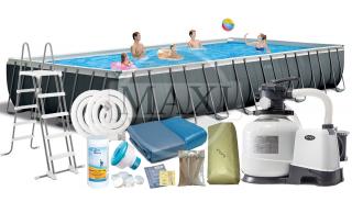 11w1 BASEN OGRODOWY ULTRA XTR 975x488x132 cm - INTEX 26374