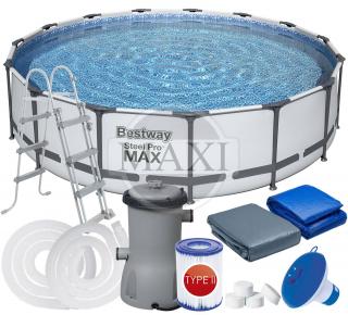 12w1 BASEN STELAŻOWY PRO MAX 457x107 cm - BESTWAY 56488