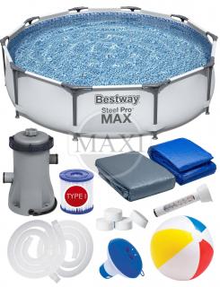 13w1 BASEN STELAŻOWY PRO MAX 305x76 cm - BESTWAY 56408