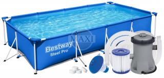 9w1 BASEN OGRODOWY 400x211x81 cm - BESTWAY 56424