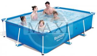 OGRODOWY BASEN STELAŻOWY 259x170x61 cm - BESTWAY 56403