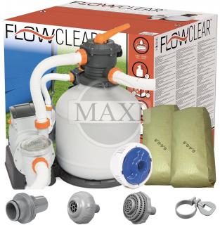 POMPA PIASKOWA DO BASENU 11355 L/h + PIASEK - BESTWAY 58486