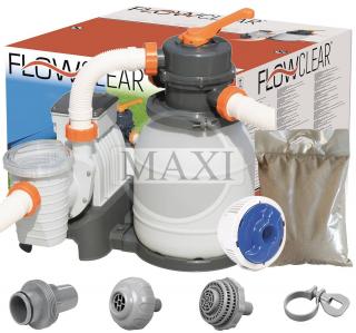 POMPA PIASKOWA DO BASENU 5678 L/h + PIASEK - BESTWAY 58497