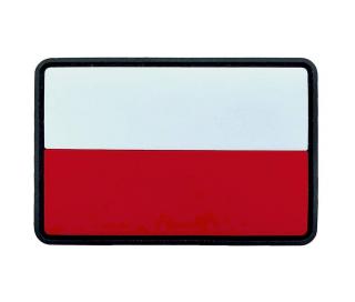 Emblemat Flagi PL, 5,8 x 3,9 cm Emblemat Polski