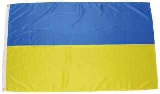 FLAGA UKRAINA 150 x 90 cm Flaga włoska