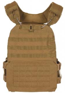 KAMIZELKA  US "Laser MOLLE" coyote tan Kamizelka ocieplana MFH