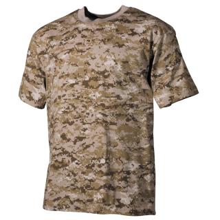 Koszulka t-shirt US wojskowa digital- desert 170g Koszulka t-shirt US wojskowa