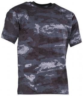 Koszulka US  HDT-camo LE ciemna niebieska 170 g