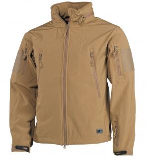 Kurtka typu soft shell "Scorpion" coyote tan KURTKA GORE-TEX