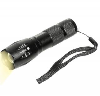 Latarka LED  Deluxa Military Torch 400-800 lumenów LATARKA Z DYNAMO.