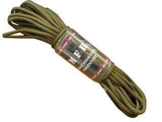 Paracord - MFH  4 mm - 50 FT Lina zielona Linka 100 stóp z USA