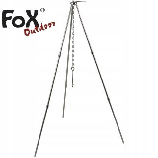 TRÓJNÓG DO GOTOWANIA Fox Outdoor TRIPOD DO GOTOWANIA NAD OGNISKIEM