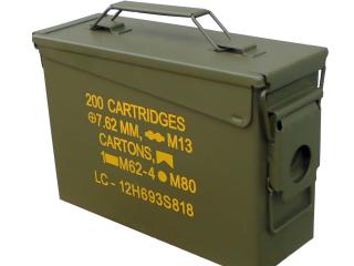 US AMMO BOX M19A1 .30 Wojskowa skrzynia amunicyjna Wojskowa skrzynia amunicyjna USA