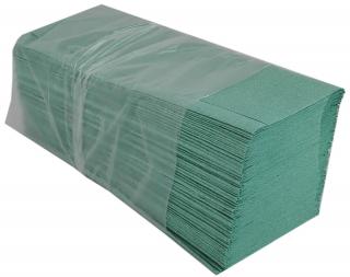 Ręczniki papierowe składane ZZ 4000szt. zielone