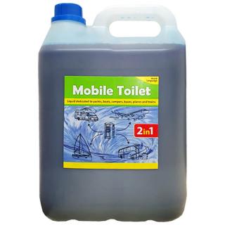 PŁYN MOBILE TOILET 5L DO TOALET CHEMICZNYCH I TURYSTYCZNYCH