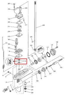 SIMMERING YAMAHA 93101-10M14  85564