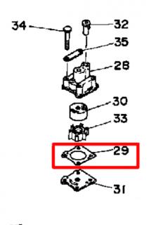 USZCZELKA POMPY WODY YAMAHA DO WIRNIKA 43020  85307