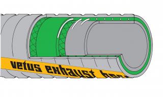 WĄŻ WYDECHOWY 102 MM VETUS 45971