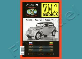 Moskwicz 400 / Opel Kadett 1938