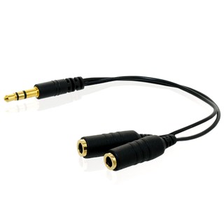 4WORLD 06868 Adapter Audio Jack typu Y 1x m/2x z