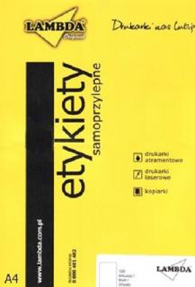 Etykiety samoprzylepne 30x19,8 mm, A4, 10500 szt.