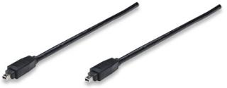 MANHATTAN 323789 Kabel Firewire 1394 4-Pin / 4-Pin 4.5 m.