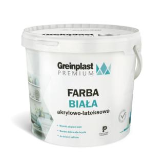 FARBA PREMIUM AKRYLOWO-LATEKSOWA GREINPLAST 10L